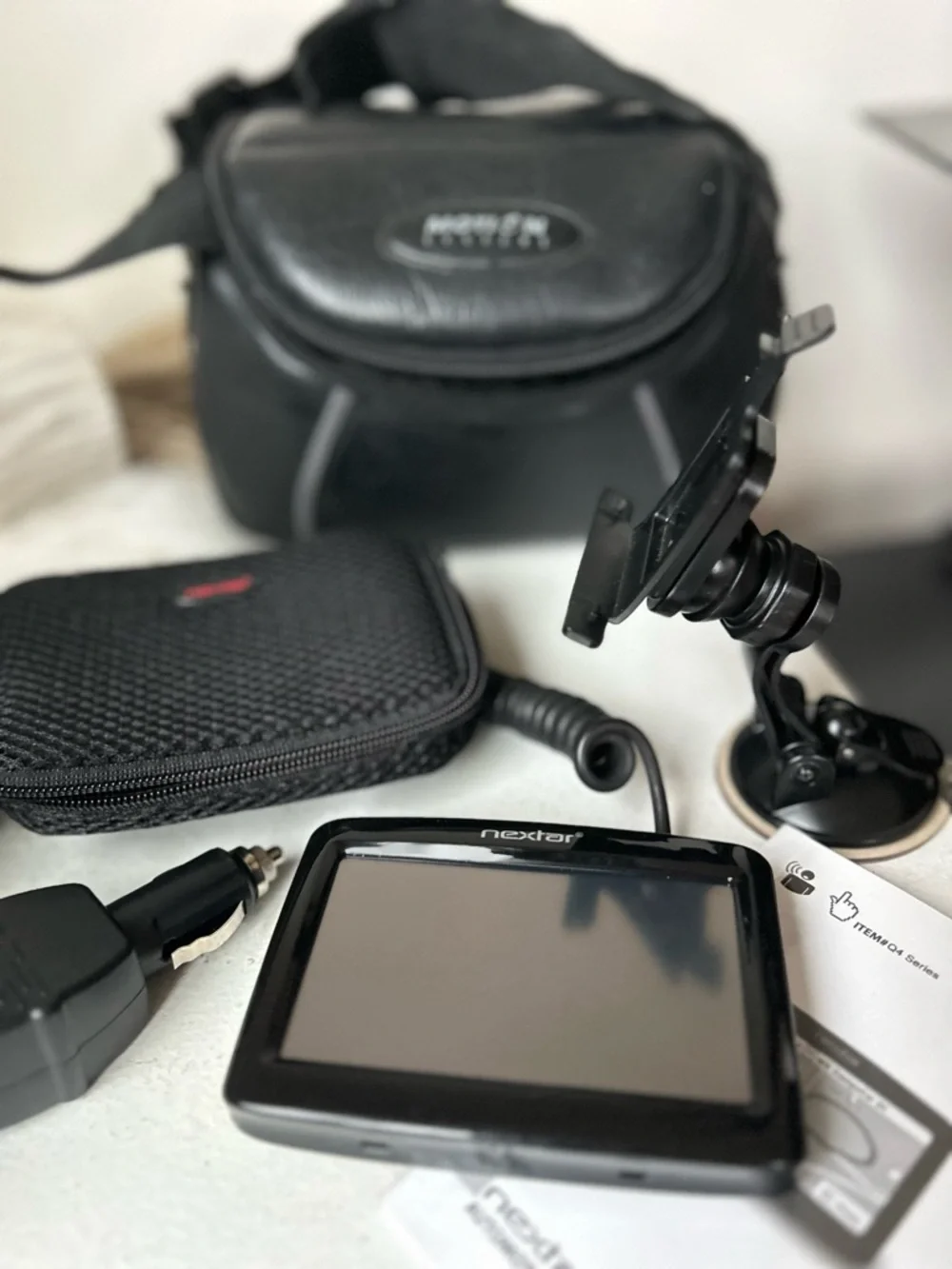 Nextar Black GPS Camera with Accessories